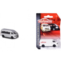 Majorette 1:64 Scale - Toyota Hiace Series 2 - Silver