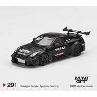 True Scale Miniatures Mini GT 1:64 -  Mijo Exclusive LB-Silhouette WORKS GT NISSAN 35GT-RR Ver.2 Matt Black LBWK