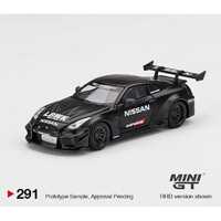 True Scale Miniatures Mini GT 1:64 - Mijo Exclusive LB-Silhouette WORKS GT NISSAN 35GT-RR Ver.2 Matt Black LBWK
