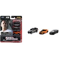 Jada Nano Hollywood Rides - The Fast & Furious 9 2021 3-Pack - 1.65"