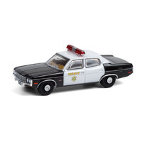 Greenlight 1:64 Hollywood Series 31 - Gone in Sixty Seconds (1974) Los Angeles County Sheriff - 1973 AMC Matador