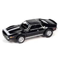 Johnny Lightning - Muscle Cars USA 2021 Release 2A - 1971 AMC Javelin AMX (Gloss Black w/White Hood Stripe)