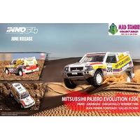 Inno 64 - Mitsubishi Pajero Evolution #206 "Off Road Express" Paris - Granada - Dakar 1998 Winner