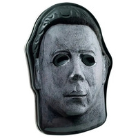 Halloween II Orange Sours Embossed Tin - Michael Myers Mask 