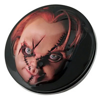 Child's Play Chucky Sour Cherry Candy Embossed Tin - Knives