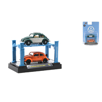M2 Machines Auto-Lifts 1:64 Scale Release 21 - 1953 VW Beetle Deluxe USA Model