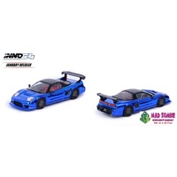 Inno 64 1:64 Scale - Honda NSX-R GT (NA2) Blue Chrome (Diecast Car)