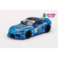 True Scale Miniatures Mini GT 1:64 Japan Exclusive D1 GP HKS Toyota GR Supra #77 Fat Five Racing 2020 Limited Edition