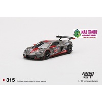 True Scale Miniatures Mini GT 1:64 Chevrolet Corvette C8.R #3 Corvette Racing 2021 IMSA Sebring 12 Hrs