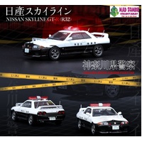 Inno 64 1:64 Scale - Nissan Skyline GT-R R32 - Japan Police Car