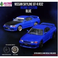 Inno 64 1:64 Scale - Nissan Skyline GT-R R32 - Blue