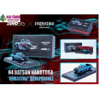 Inno 64 1:64 Scale - Nissan Sunny "Hakotora" Pickup Truck - 09 Racing Decepcionez
