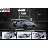 Inno 64 1:64 Scale - Porsche 997 Liberty Walk Matte Grey