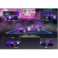 Inno 64 1:64 Scale - Honda NSX (NA) - Rocket Bunny V2 Aero - Metallic Purple
