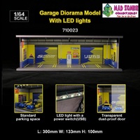G-FANS - 1:64 Scale Garage Diorama with LED (SPOON Sports Theme)