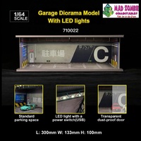 G-FANS - 1:64 Scale Garage Diorama with LED 