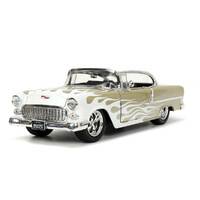 Bigtime Muscle 1:24 Scale 1955 Chevy Bel Air with Flames