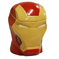 Iron Man Head Molded Cookie Jar