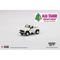 Mini GT 1:64 - Mijo Exclusive Land Rover Defender 90 Pickup White