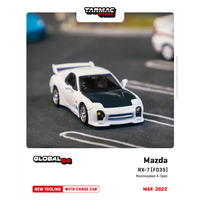 Tarmac Works Global 64 - Mazda RX7 FD3S Mazda Speed A-Spec Chaste White