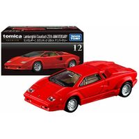 Tomica Premium 12 Lamborghini Countach 25th Anniversary Red