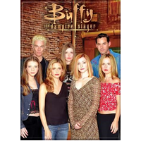 Buffy The Vampire Slayer Cast Shot Photo Magnet