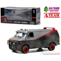 Greenlight 1:24 Hollywood - The A-Team 1983 GMC Vandura Weathered Paint