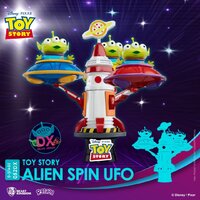 Beast Kingdom DS-052DX Disney Pixar Toy Story: Alien Spin UFO Deluxe Edition Diorama Stage D-Stage Figure Statue