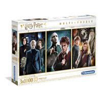 Clementoni Puzzle Harry Potter 3 Pack Puzzle 1,000 pieces