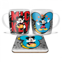 Disney Mickey Mouse Cup and Saucer Set