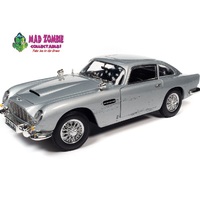 Auto World 1:18 Exclusive James Bond 007 " No Time To Die" Aston Martin DB5 Damage with Bullet Holes Limited 1,200 Pcs