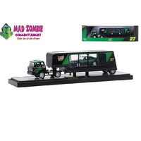 M2 Machines Auto Haulers 1:64 Scale - Coca Cola Release TW13 1990 Ford C-8000 & 1987 Ford Mustang GT