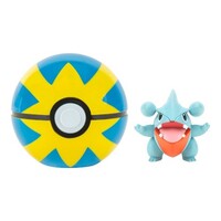 Pokémon Clip 'N' Go Poké Ball - Gible & Quick Ball