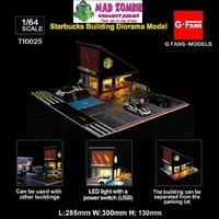 G-FANS - 1:64 Scale - Starbucks Building Diorama