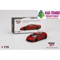 True Scale Miniatures Mini GT 1:64 Lamborghini Huracán EVO - Rosso Mars