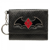 DC Comics Harley Quinn Mini Tri-Fold Wallet