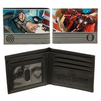 Marvel Captain America Civil War Vs. Iron Man Sublimated Bifold Wallet