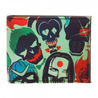 Suicide Squad Skulls Bi-Fold Wallet