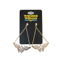 Wonder Woman Logo Dangle Earrings