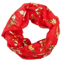 DC Comics Wonder Woman Foil Viscose Scarf