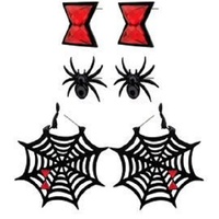 Marvel Black Widow Ear Ring 3 Pack