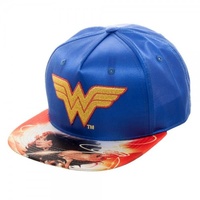DC Comics Wonder Woman Satin Snapback Cap