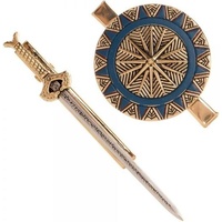 DC Comics Wonder Woman Sword/Shield Hair Clip Set