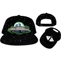 Rick and Morty Spaceship Snapback Cap