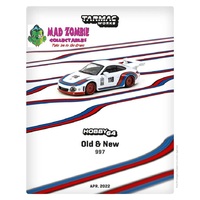 Tarmac Works Hobby 64 - Old & New Porsche 997, White