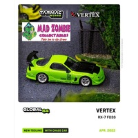 Tarmac Works Global 64 - Vertex RX-7 FD3S, Light Green
