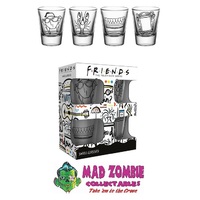 Friends Shot Glasses - Set of 4
