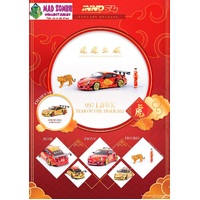 Inno 64 1:64 Scale - 997 LBWK Year of the Tiger 2022  - Chinese New Year 2022 Special Edition Figures included