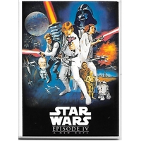 Star Wars Episode IV: A New Hope Movie Poster Refrigerator Magnet