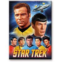 Star Trek Original Series Full Cast Image Refrigerator Magnet